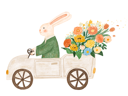 兔子先生的鲜花速递