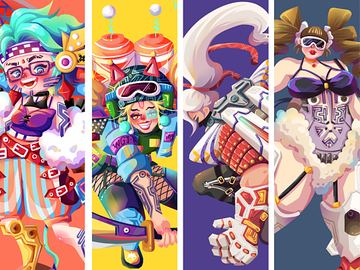 机甲也可以甜甜的。