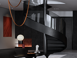 暗黑風(fēng)大宅疊拼效果設(shè)計