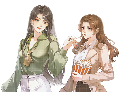 《总有老师要请家长》立绘稿