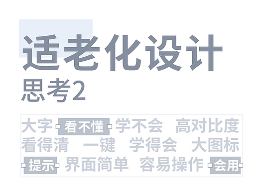 适老化设计思考2：现实中的问题