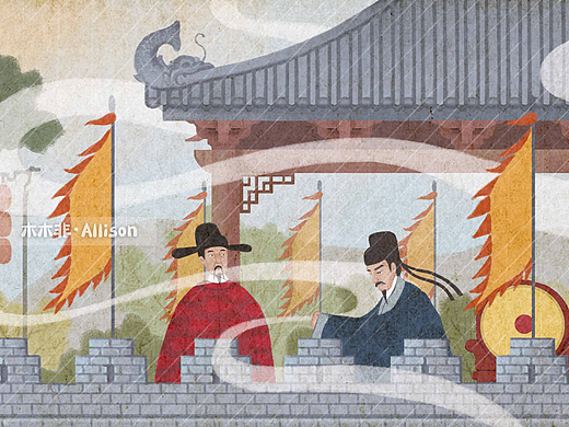 民间故事——顾炎武（个人主页-ZNjQ0MDkyNjg=） - 绘本 - 站酷设计师Allison376320原创素材 - 站酷ZCOOL