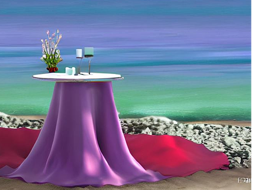 色彩绚丽的场景