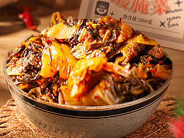 欧阳二孃酸腌菜详情页设计