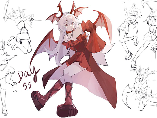 #速写60天挑战赛@速写班长day55