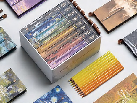 大师系列-纪念彩铅全套设计