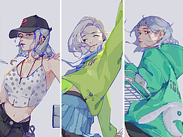 元气少女-假装杂志