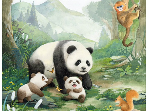 书籍封面手绘插画