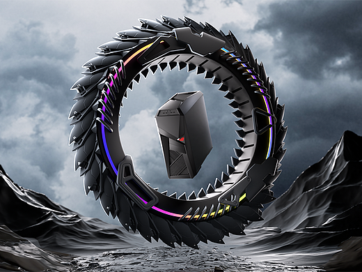 Asus ROG I 主机 C4D原创动态个人练习