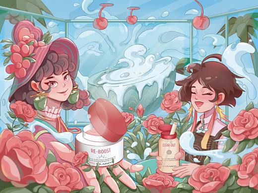 「好食肌长绽放」myCLARINS / 好心情之美肌植愈记