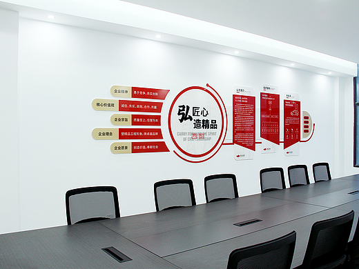 建筑公司文化墙设计 | 文化墙设计公司 | 成都广告公司
