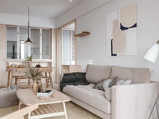 奶油风|以柔和的奶油色为主色调,搭配简洁大方的线条