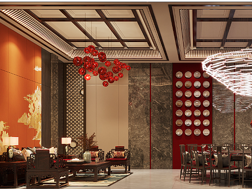 新中式包厢|静谧雅致