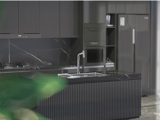 热净龙头 三维产品动画