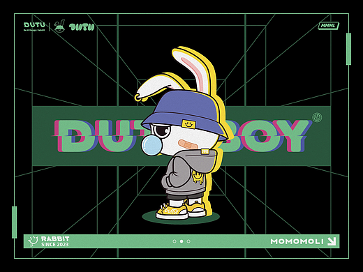 DUTU-原创潮玩兔子IP形象