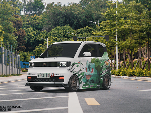 五菱MINI GTR - 自制HDR背板渲染