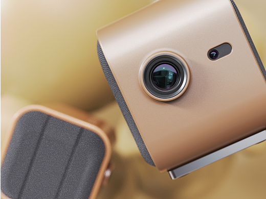 寒假学员优秀作品欣赏——投影仪建模渲染