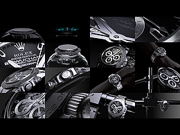 Cinema-4D「 ROLEX手表渲染动画」