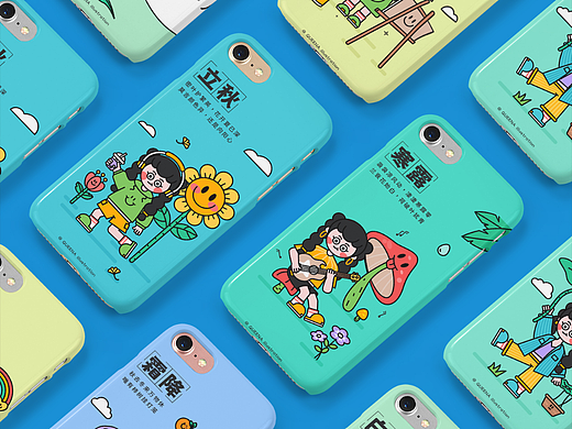 原创IP(阿青)的24节气之秋季篇