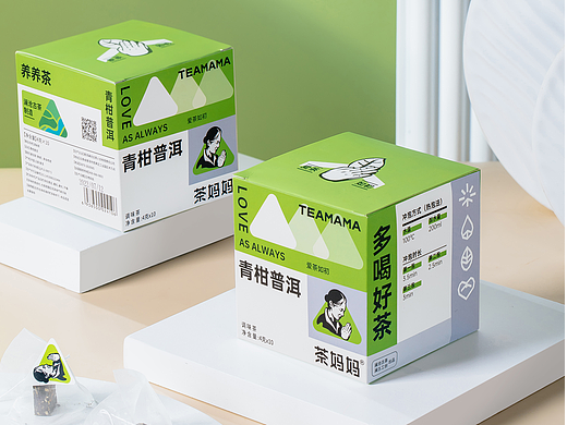 茶妈妈产品视觉打造