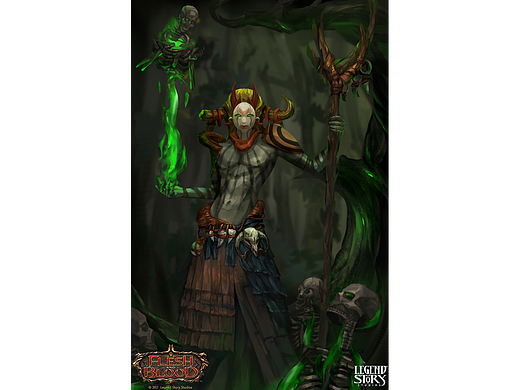 卡牌插图的绘制