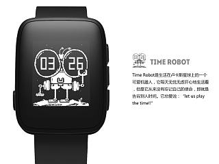 time robot weloop表盘设计（个人主页-ZNjE4NTgzMg==） - 主题/皮肤 - 站酷设计师kusine原创素材 - 站酷ZCOOL