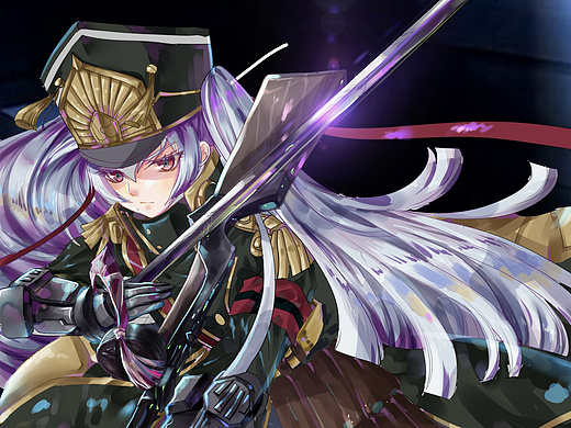 《re:creators》同人——阿尔泰尔(军服公主)