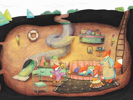 绘本《小狐狸：是谁摸了我》--隐身少女Alice