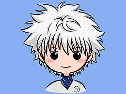 《全职猎人》手绘头像设计