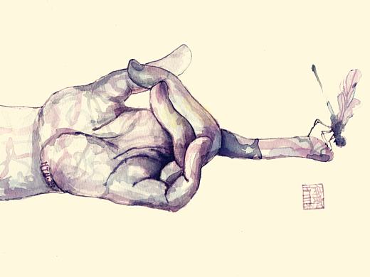 纸本水彩（个人主页-ZNTY1NzQ4MDQ=） - 艺术插画 - 站酷设计师黄门侍郎从二品原创素材 - 站酷ZCOOL