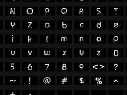 字体
