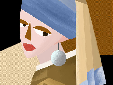 名畫(huà)轉(zhuǎn)插畫(huà)（個(gè)人主頁(yè)-ZNDU3NjU4NjA=） - 商業(yè)插畫(huà) - 站酷設(shè)計(jì)師水ASHUI原創(chuàng)素材 - 站酷ZCOOL