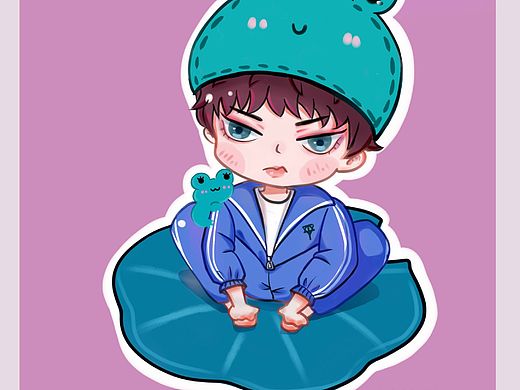 可爱风哒Q 版少年（个人主页-ZNDMwNTUzODA=） - 商业插画 - 站酷设计师墨熏somke原创素材 - 站酷ZCOOL