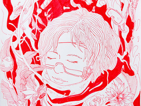 登山前的午休（个人主页-ZNDI3OTM4MzY=） - 创作习作 - 站酷设计师小超美术老师原创素材 - 站酷ZCOOL