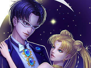 美少女戰(zhàn)士之水冰月（個人主頁-ZNzU0MzU2NA==） - 商業(yè)插畫 - 站酷設(shè)計師風(fēng)子洛原創(chuàng)素材 - 站酷ZCOOL