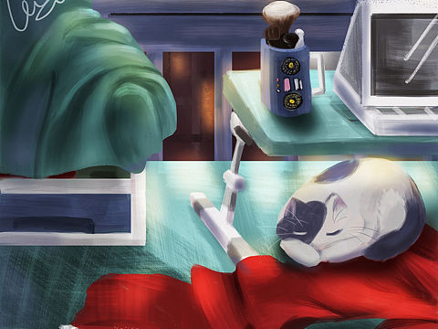 飘窗（个人主页-ZNDQ0MDY2MDA=） - 创作习作 - 站酷设计师卡卡洛_原创素材 - 站酷ZCOOL