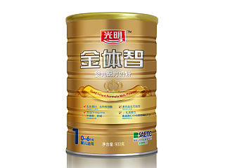曾经做过的奶粉罐