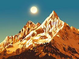 日照金山