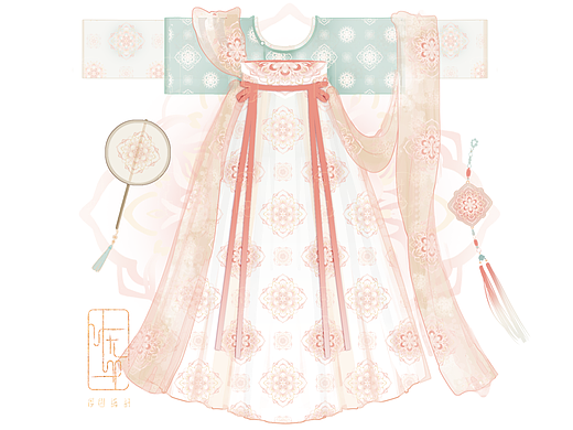汉服设计｜长乐未央 · 唐代汉服