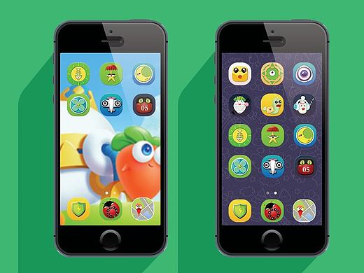 手机主题 图标 保卫萝卜