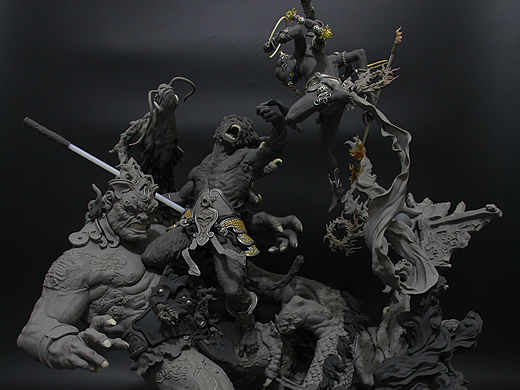 《战天将》泥稿原型
