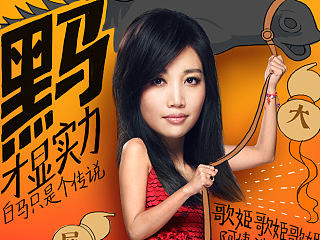 《我是歌手》创意海报