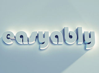 长投影字体练习（个人主页-ZMzQ2OTI2NA==） - 字体/字形 - 站酷设计师EASYABLY原创素材 - 站酷ZCOOL