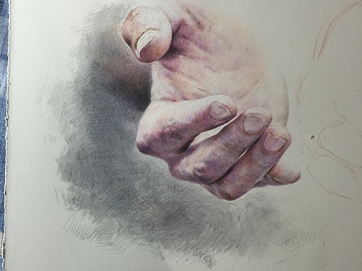 彩铅画更新|纯艺术|绘画|一个罐头_原创作品-站酷zcool