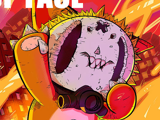 [瓦斯蛇制造]MIENCHUHO BLOWED UP FACE面具虎系列第三款作品-爆炸脸