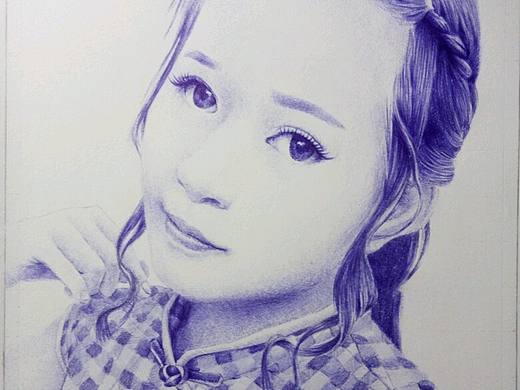 圆珠笔手绘（个人主页-ZMjc1NTY5NDQ=） - 绘画 - 站酷设计师GQ手绘原创素材 - 站酷ZCOOL