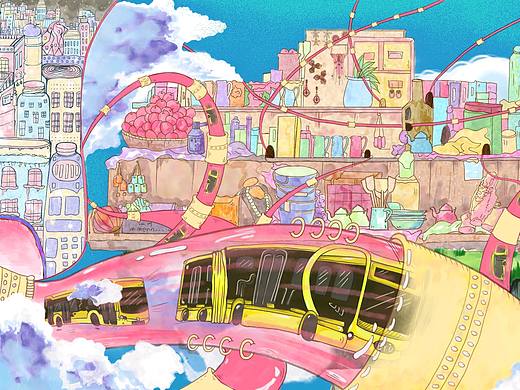 e域之城 巴士载梦