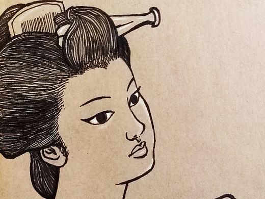 临摹与想象作品练习