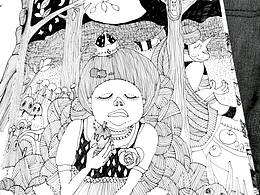 线条插画