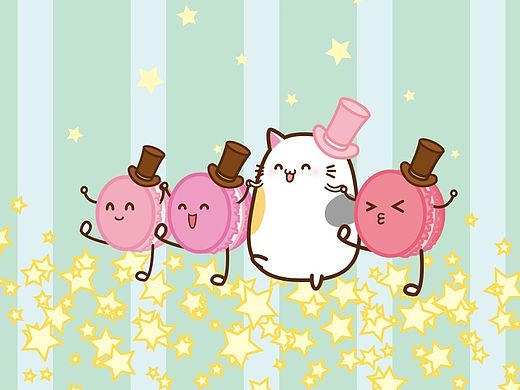 果冻喵- 一只喜爱甜品的猫猫❤